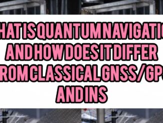 What Is Quantum Navigation And How Does It Differ From Classical GNSS/GPS And INS